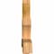 Ekena Millwork Davenport Rough Sawn Timber Gable Bracket, Western Red Cedar, 84"W x 38"H x 6"D x 6"F, 11/12 Pitch GBW084X38X0606DAV00RWR - alternate 3
